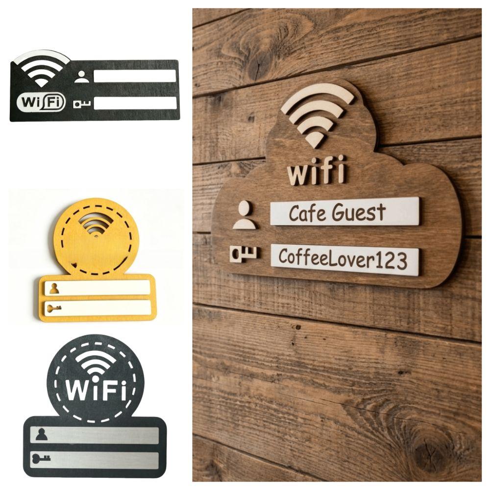 Деревенская табличка с паролем WiFi, стираемая доска, минимализм, индикатор беспроводной сети, прочная, с ручкой, доска для паролей, декор для Airbnb