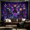 Jujutsu Kaisen Wall Tapestry Aesthetic Wall Hanging Printed Fabric Blanket Decorative Tapestries For Bedroom Living Room Home Decor