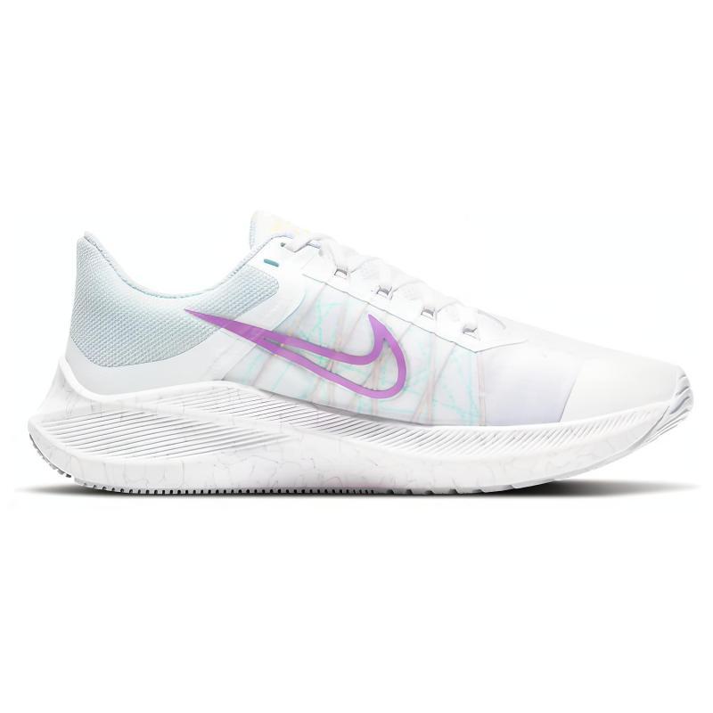 Nike Air Zoom Winflo 8 'Grey Violet Shock' Women's Sneakers CW3421-102