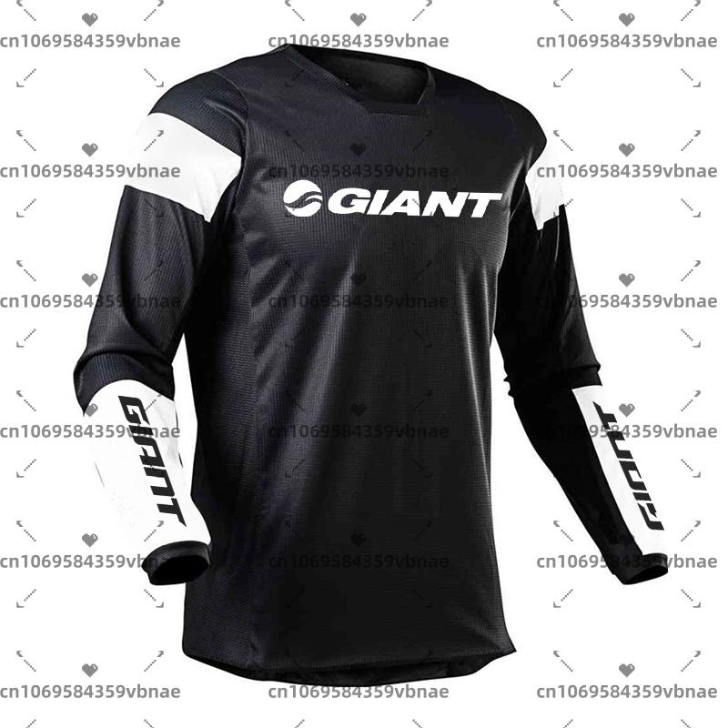 Men's Giant MTB Cycling Jersey for Mountain Bike Enduro Downhill Jersey - Breathable Quick-Dry Cycling Shirt