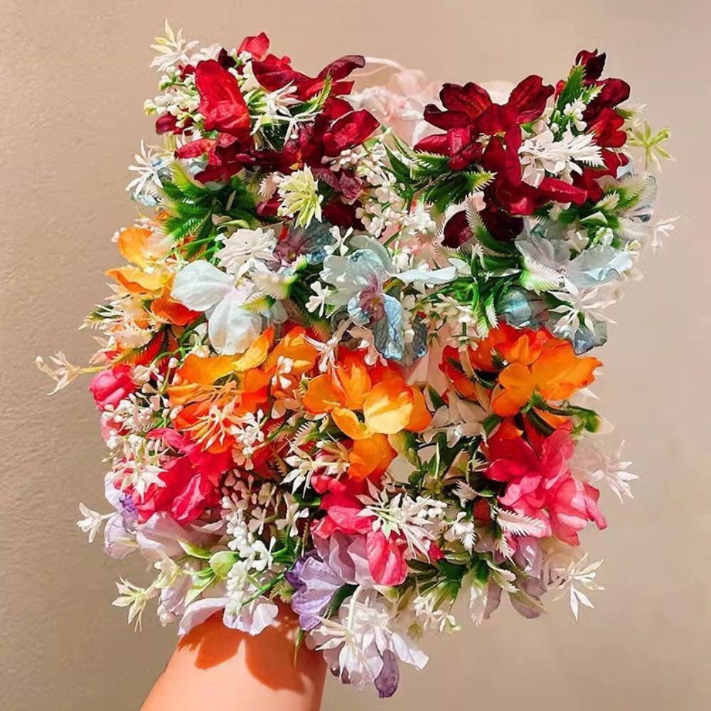Simulation Flower Simulation Wreath Bohemia Style Wedding Headwear Summer