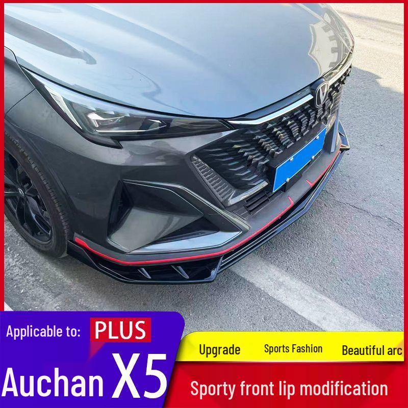 Спортивный передний бампер-губа Oshan X5 Plus с функцией защиты от столкновений