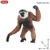 Oenux Simulation Wild Animal Chimpanzee Orangutan Gorilla Tree Sloth Monkey Model Action Figures Garden Miniature Decoration Toy