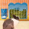 Hanging Bunny Grass Holder Large Capacity Guinea Pig Hay Feeder Hay Rack Rabbit Hay Feeder  Ferret