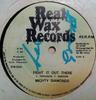 12inch Record MIGHTY DIAMONDS - Fight It Out There RW1014 Real Wax Record 1984 UK Reggae, Ska & Dub Used