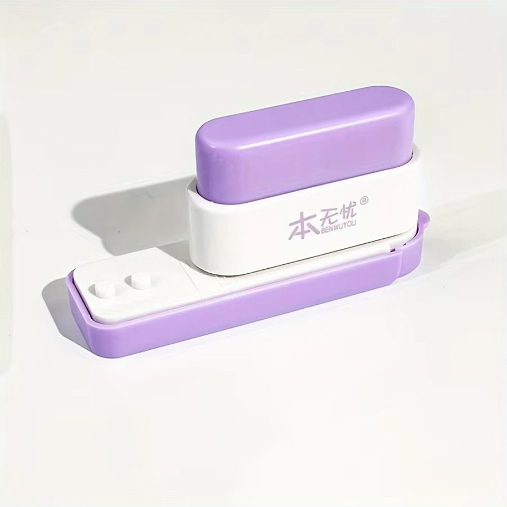 Дырокол для бумаги на 5 отверстий, пластиковый стандартный дырокол, портативный мини-дырокол для ручного счета