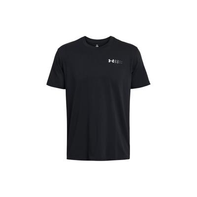 Heavyweight Left Chest Logo Graphic Pullover Short Sleeve T-Shirt Men Tops Black 1382904-001