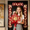 Коллекция 2026 Год Лошади Парные надписи Счастливый Красный Украшение на Китайский Новый год Наклейка на перемычку Узорная кисточка Баннер Года Лошади