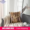 Throw Pillow Cover Cool Grunge Vintage Tiki Set Decorative Pillow Case Tribal Home Decor Square 18 X 18 Inch Cushion Pillowcase