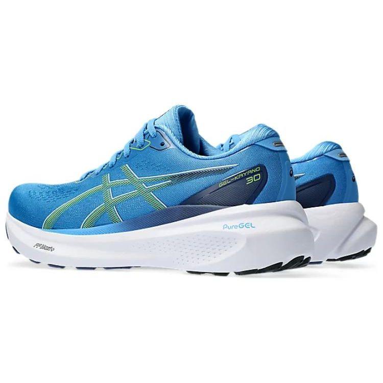 Asics Мужские кроссовки Gel Kayano 30 Waterscape Electric Lime синие 1011B548-404