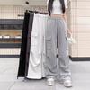 Small Work Pants for Women In Autumn and Summer New Large Size Loose Casual Sports Pants Design Sleeves