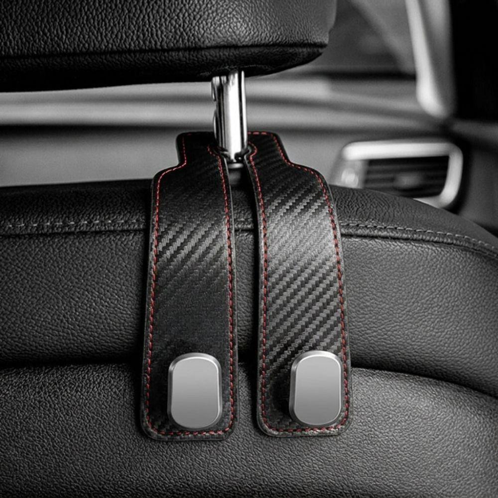 Universal Car Headrest Hook Hidden Car Hooks Durable Car Seat Back Hanger Car Interior Accessories