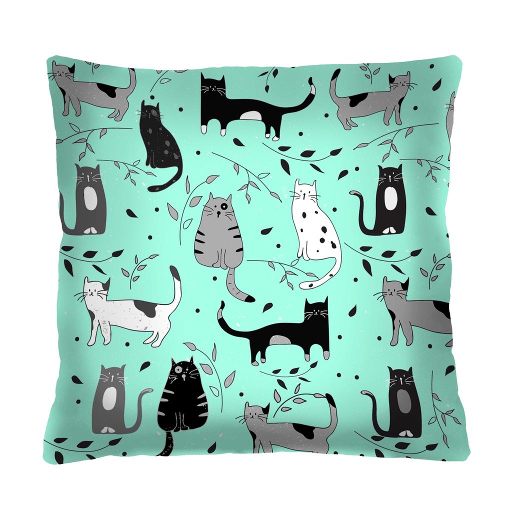 Pillow - lazy cats - 40x40 cm
