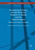 Книга Constitutional Politics and the Territorial Question In Canada and the United Kingdom : Federalism and Devolution Compared