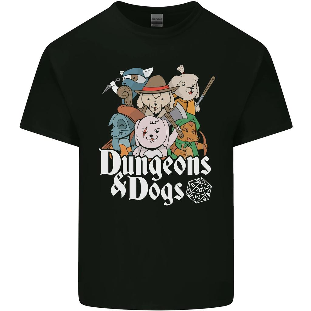 Dungeons & Dogs Role Playing Games RPG Kids T-Shirt Childrens