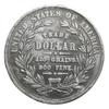 Old Morgan US Dollars 1872 Commemorative Coin Collecting Currency Die Casting