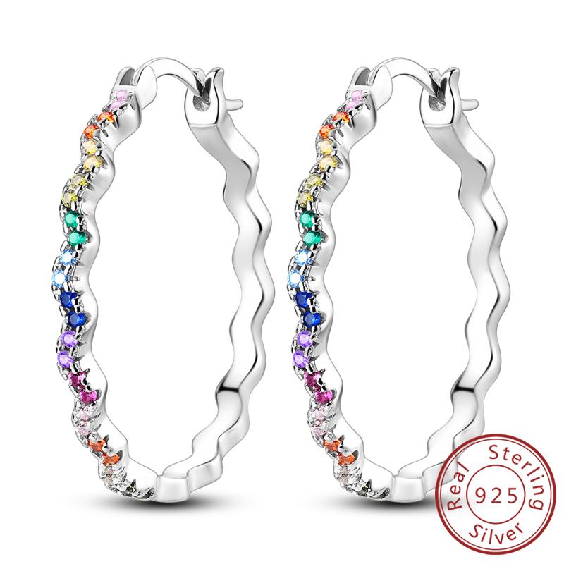 S Медные серьги-кольца Сверкающая звезда луна U Серьги в форме сердца бабочки для женщин для вечеринки свадьбы ювелирные изделия