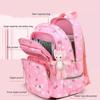 2023 Kid Bag School Bag Girls Schoolbag Splashproof Backpack Cute Cartoon Shoulder Bag Elementary Daypack School Supply  Purple