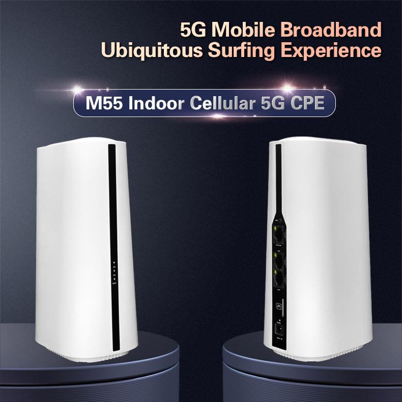 5G Dual-Band 2.4G+5G CPE SIM Card Home Office Wireless Router