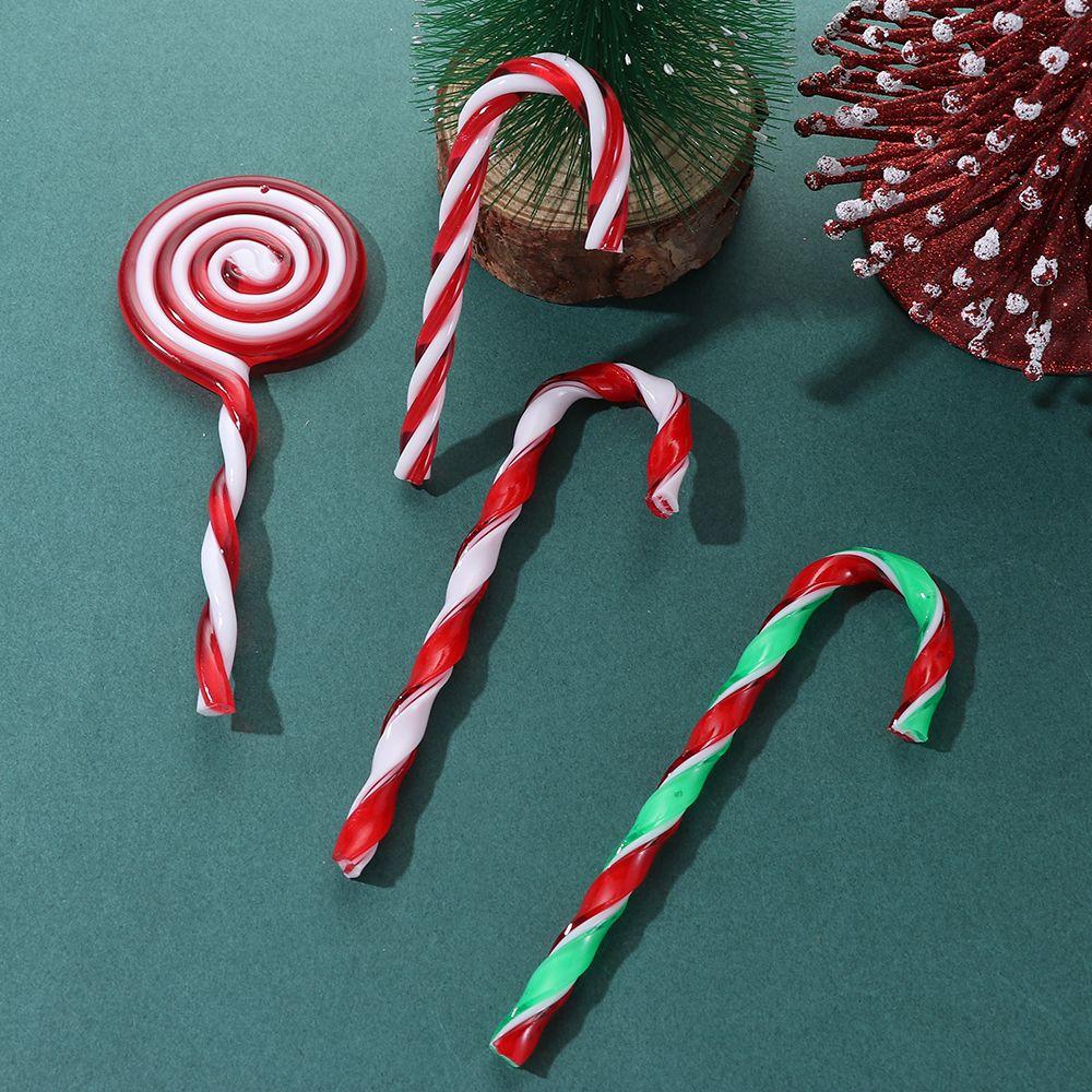 New Toys Candy New Year Decor Christmas Cane Home Xmas Ornaments Christmas Tree Decorations