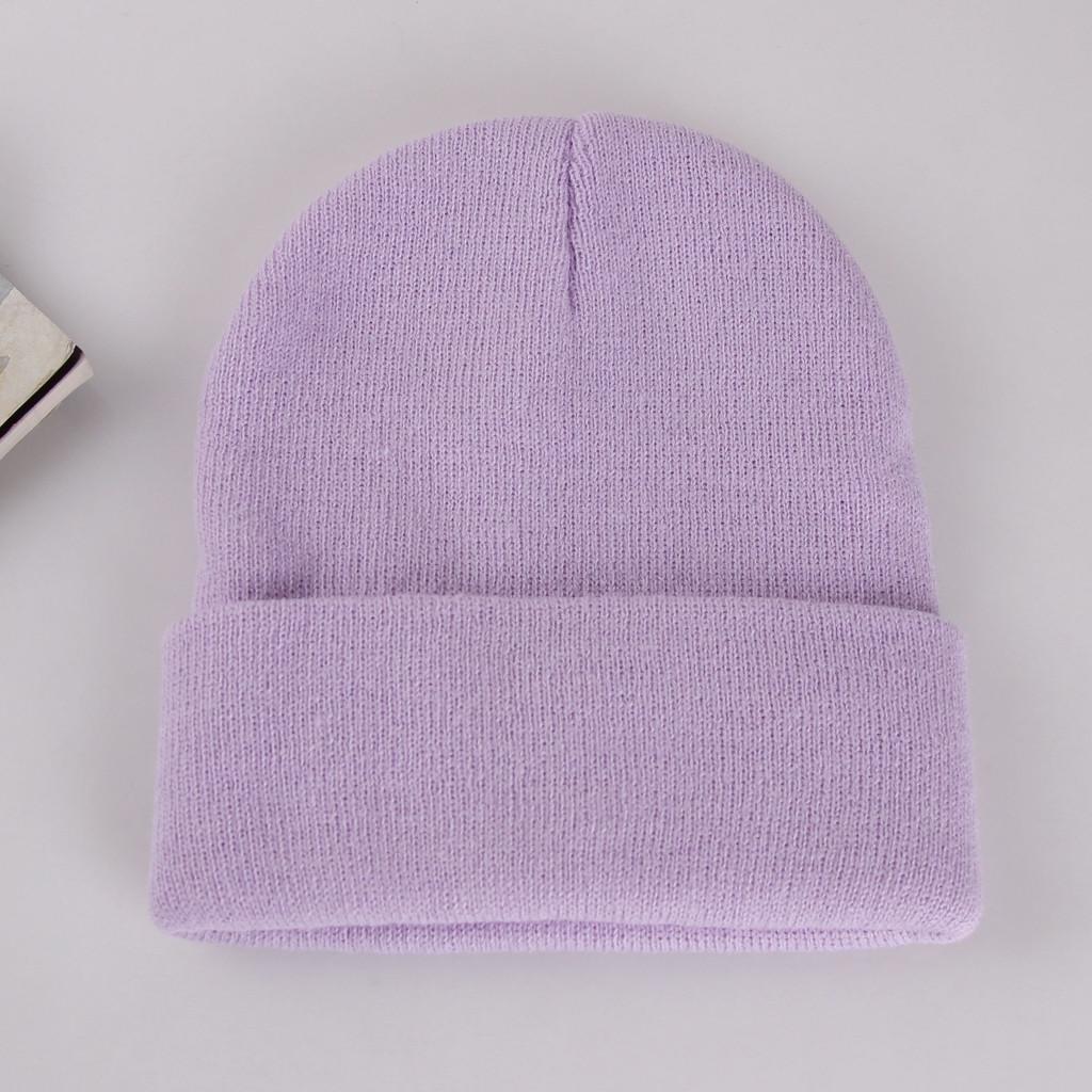 Knit Hat For Adults Winter Warmth Windproof Acrylic Cap For Casual Use