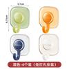 No punching hook, viscose, strong load-bearing, adhesive hook behind door, kitchen, bathroom, wall, no trace, schoolbag hanging shelf