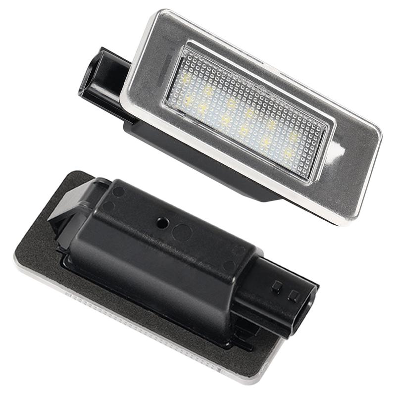 For Nissan Serena C27 Rogue -2024 2016- Waterproof 6000K License Plate Lamp Lights 265108990E Rear Tag Bulb Replacement