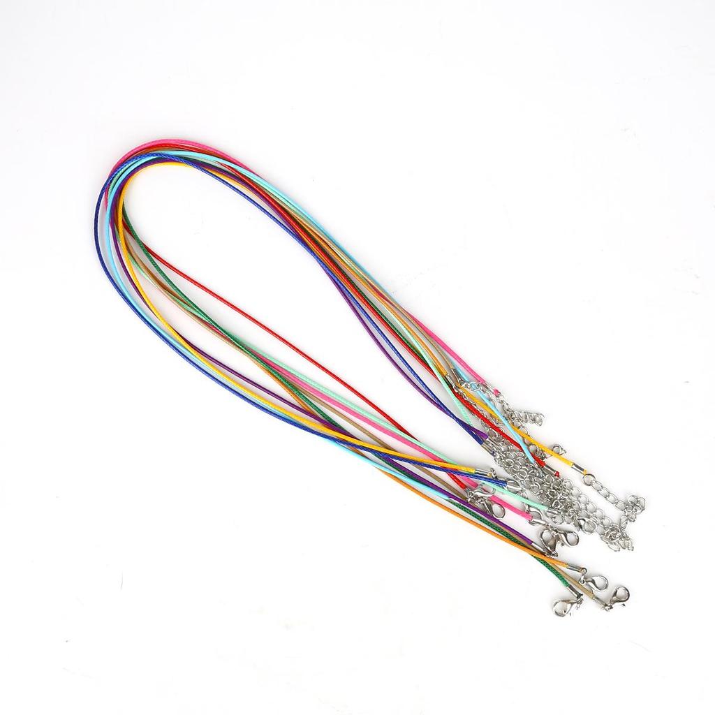 Кожаный шнур из искусственной кожи, веревка-омар для ожерелья и подвески «сделай сам», подвески ручной работы, фурнитура