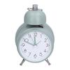 Alarm Clock Green Portable Metal Big Ringtone Simple Style Office Home Alarm Clock