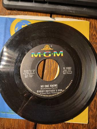 7inch Record EVERY MOTHERS SON No One Knows K13887 MGM RECORDS 1968 US Rock Used