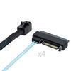 Chenyang Mini SAS Host To SAS Target SAS Disks 6Gbps Data Server RAID Cable SFF-8643 1-4 SFF-8482 29-pin 0.5M