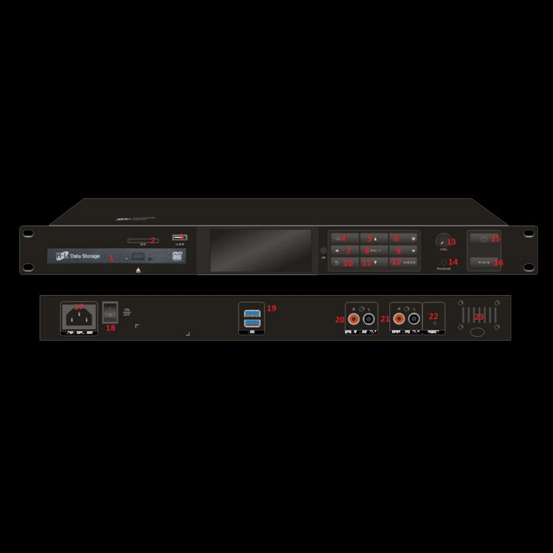 itc TZ-SJJK8 Professional Digital Player (CN version)