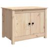 Vidaxl Stolik Kawowy, 71X49X55 Cm, Lite Drewno Sosnowe