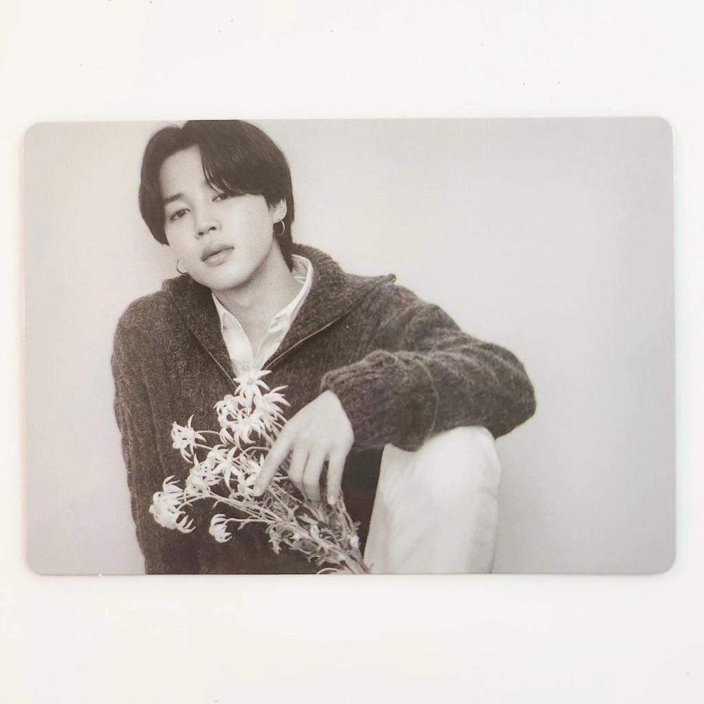 BTS 2024 Поп-ап MONOCHROME ОФИЦИАЛЬНАЯ МИНИ-ФОТОКАРТОЧКА