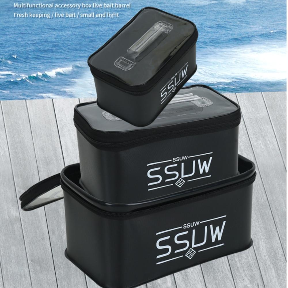 S M L ЕВА Ведро для живой рыбы Дышащее рыболовное ведро Новый ящик для живой рыбы Путешествия