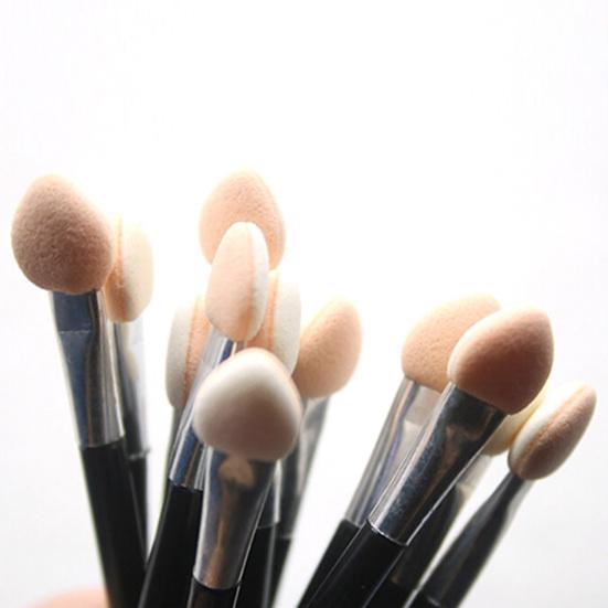 Портативный профессиональный базовый бьюти-инструмент Аппликатор для теней для век Двусторонняя кисть