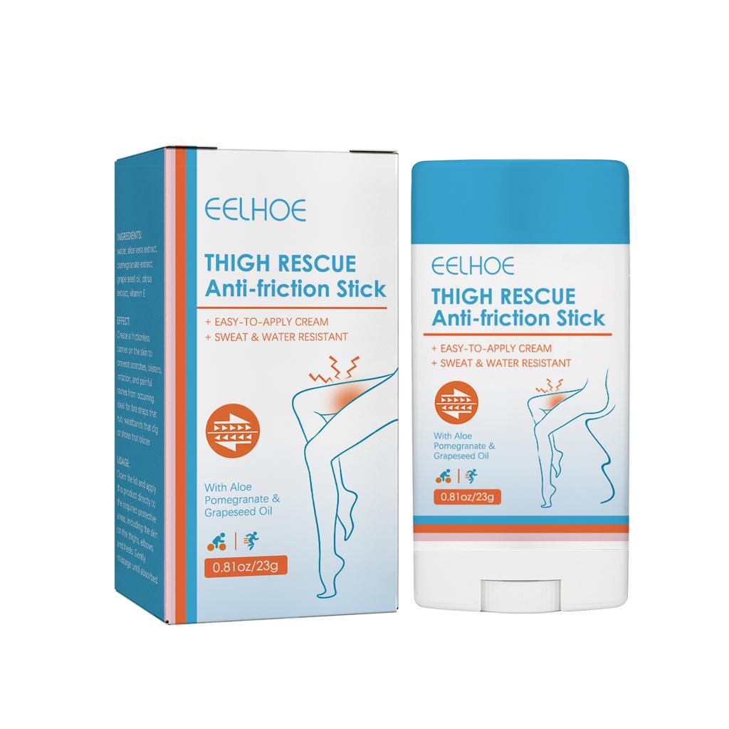 Eelhoe Thigh Anti-Friction Stick Waterproof Anti-Sweat Easy To Apply Cream Leg Heel Lower Arm Skin Protection