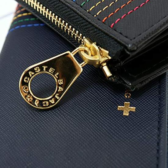 CASTELBAJAC Кожаный футляр для монет и пропусков [Castelbajac] (зеленый)