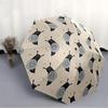 1pc Snail Shell Automatic Open/close Folding Compact Umbrella, 8-Rib Sturdy Canopy, Lightweight Portable, Everyday Use, Gift,173