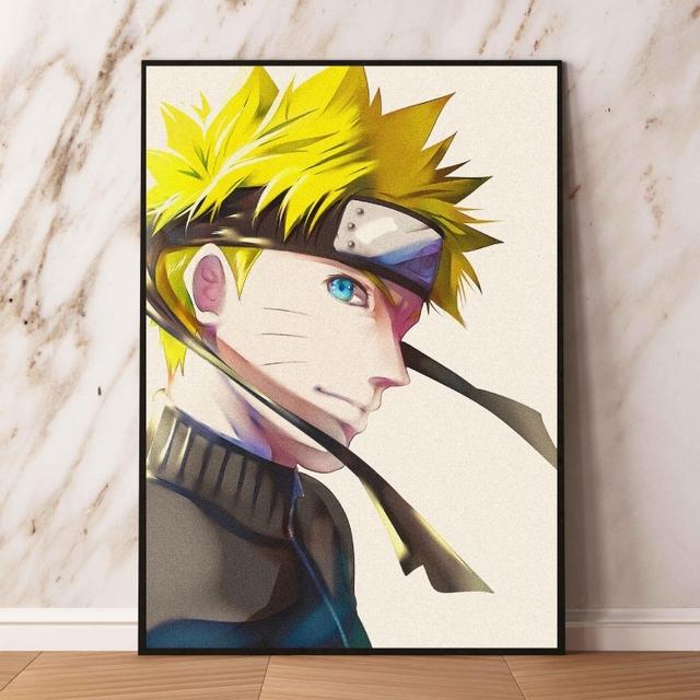 Canvas Poster Naruto Uzumaki Naruto Wall Sticker Gift Art Picture Living Room Hanging Friend Gift