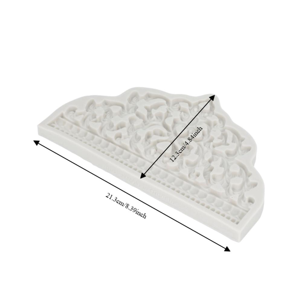 3D Relief Pattern Fondant Mold Food Grade Silicone Cake Decorating Mold  Craft Making
