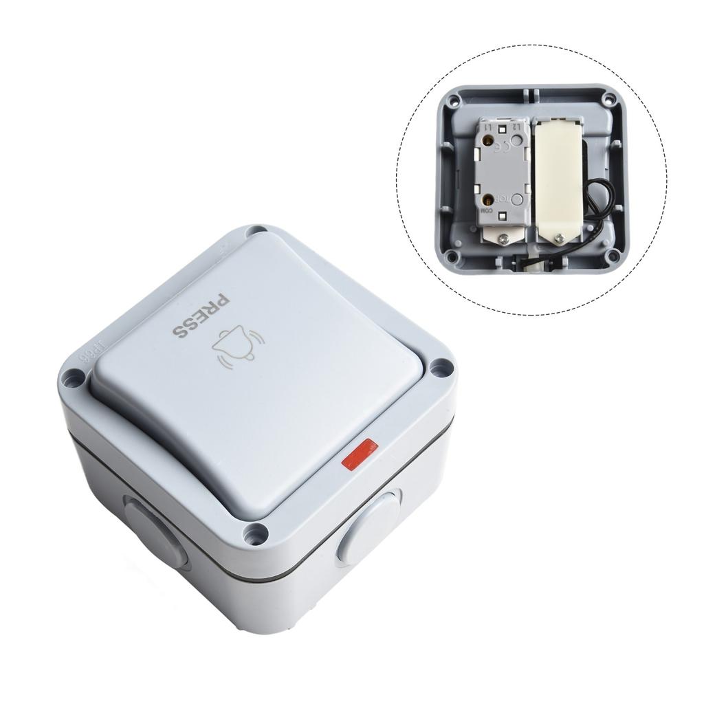 Кнопка звонка Кнопка звонка ПК Огнестойкий материал.