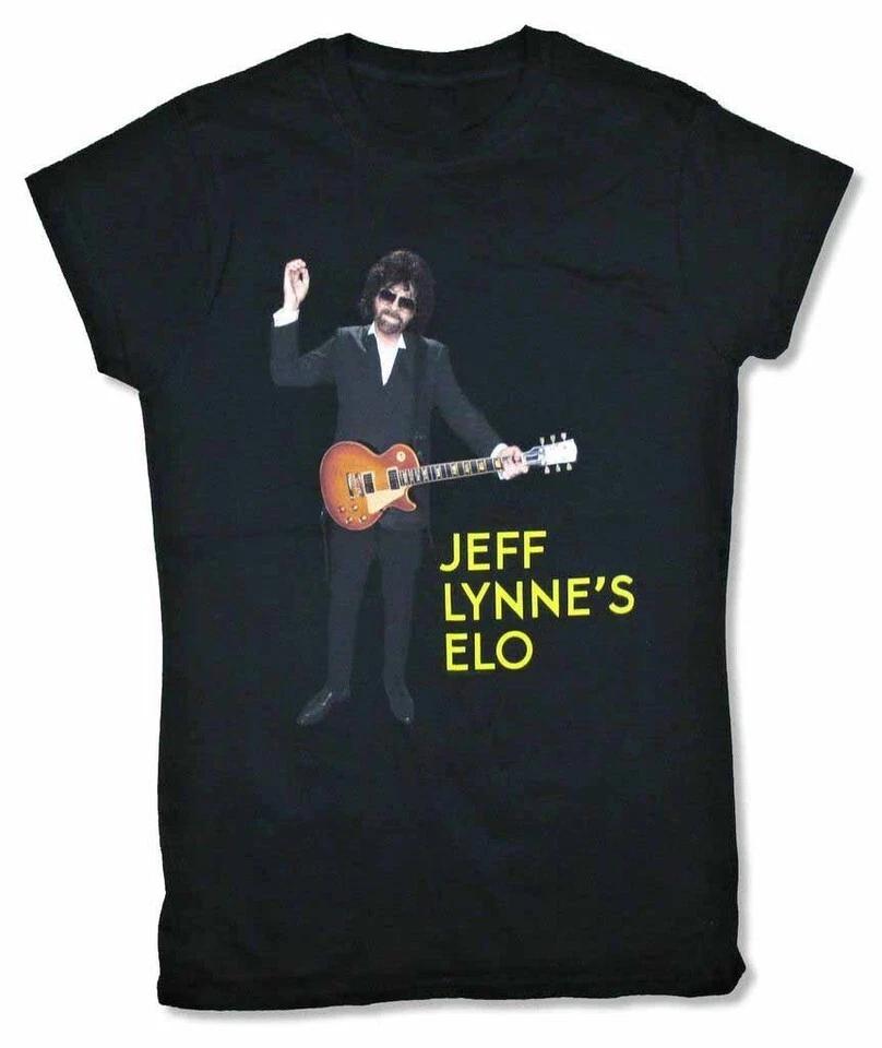Футболка Jeff Lynne ELO Гитарист Черная Классическая Унисекс S-2345XL UU190