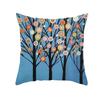 Pillowcase Cushion Cover Cartoon Flower Tree Printed Sofa Cushions Office S Polyester Home Decor Pillow Covers