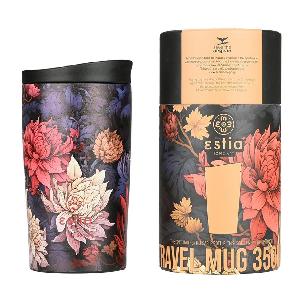 Kubek Termiczny 350 Ml Midnight Blossom