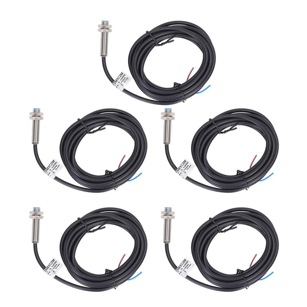 5 шт. Датчик приближения, переключатель 4?24 В постоянного тока NPN нормально открытый для определения расстояния