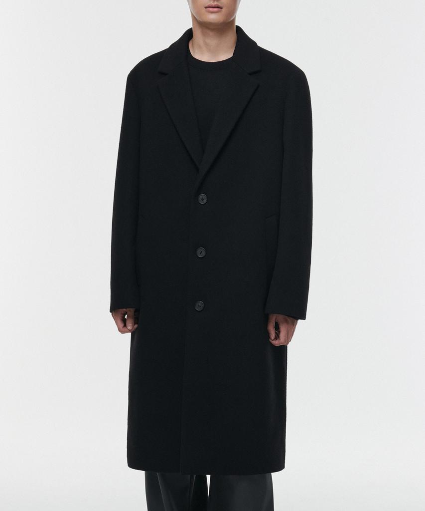 Musinsa Standard Cashmere 20 Oversized Single Coat [Black]