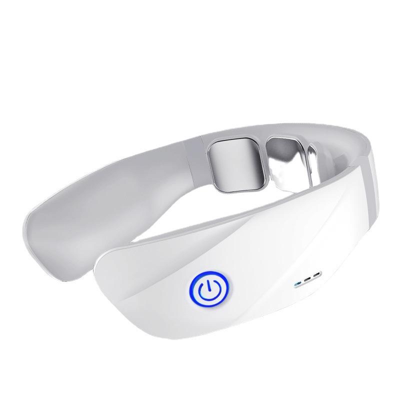 Интеллектуальный массажер для шейного отдела, мини-электрический физиотерапевтический массажер для шеи с постоянной температурой, горячий компресс для шеи