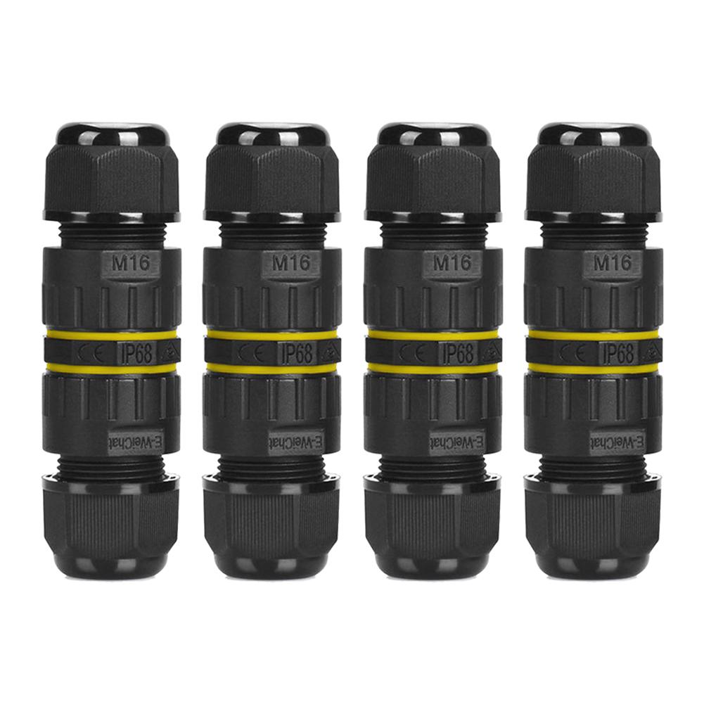 Joint Waterproof Joint Metal Outdoor Junction Box RoHS Solar Panel System UL94 V2 Grade Electrical Wire Connections Gland