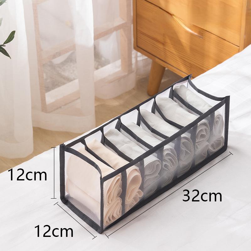 Folding Closet Organizer Panties and Socks Storage Boxes Wardrobe Clothes Underwear Organizer Drawers Clothes Separator Boxes